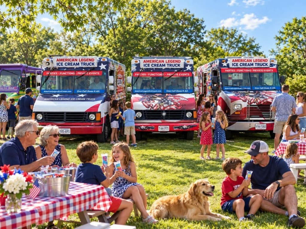 Why Ice Cream Trucks are Perfect for Family Reunions - American Legend Ice Cream Truck New England Blog