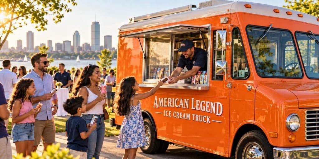 An Ice Cream Truck Surprise That Makes the Moment Legendary - American Legend Ice Cream Truck New England Blog