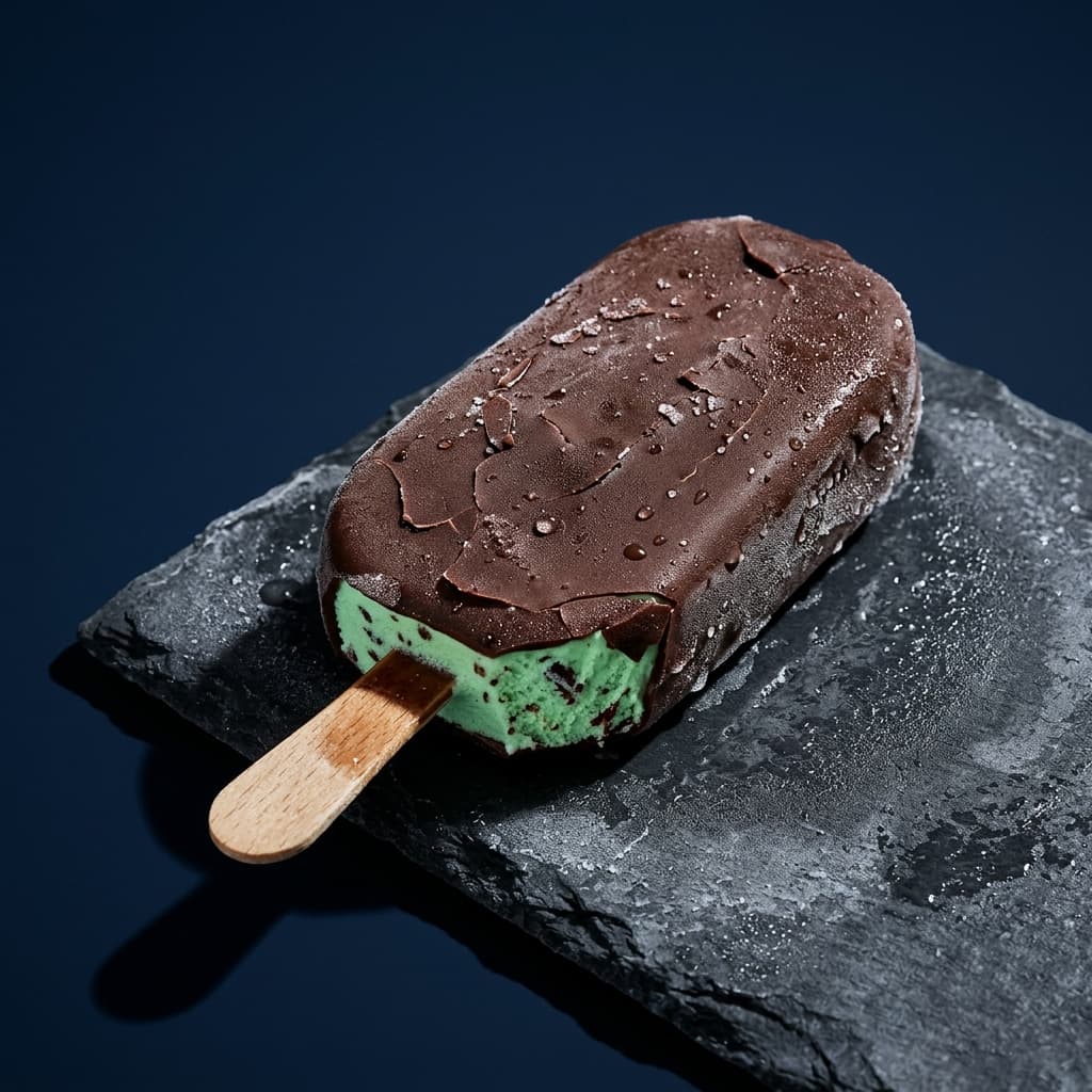 Mint Chip Bar ice cream for Ashfield