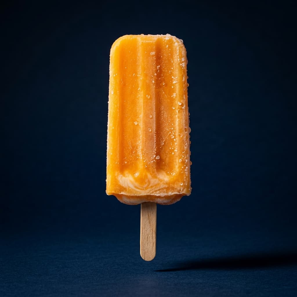 Orange Dream Pop ice cream for Acton